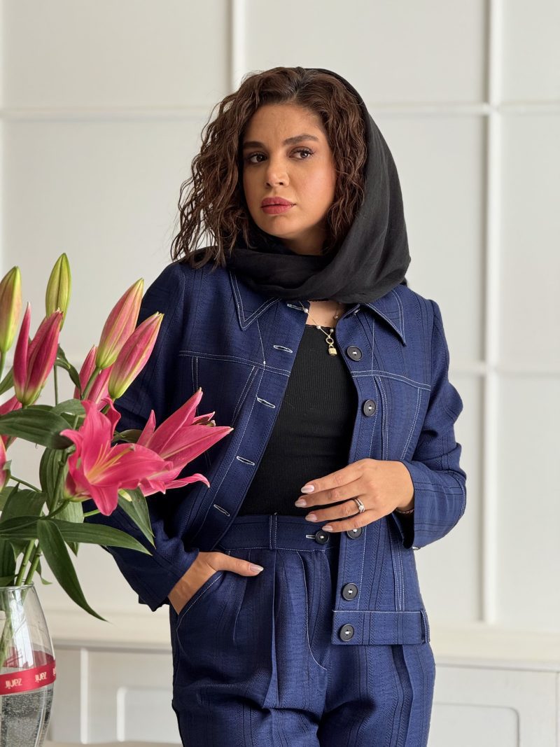ست کراپ کت و شلوار summer - Image 3