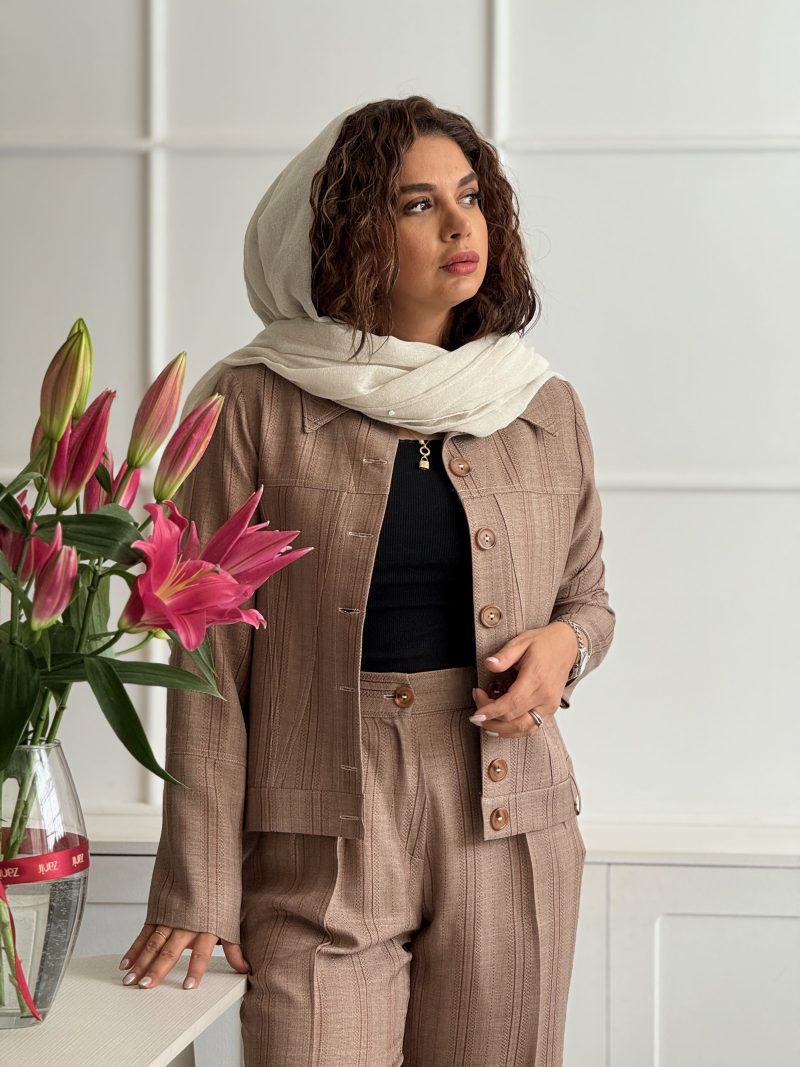 ست کراپ کت و شلوار summer - Image 12