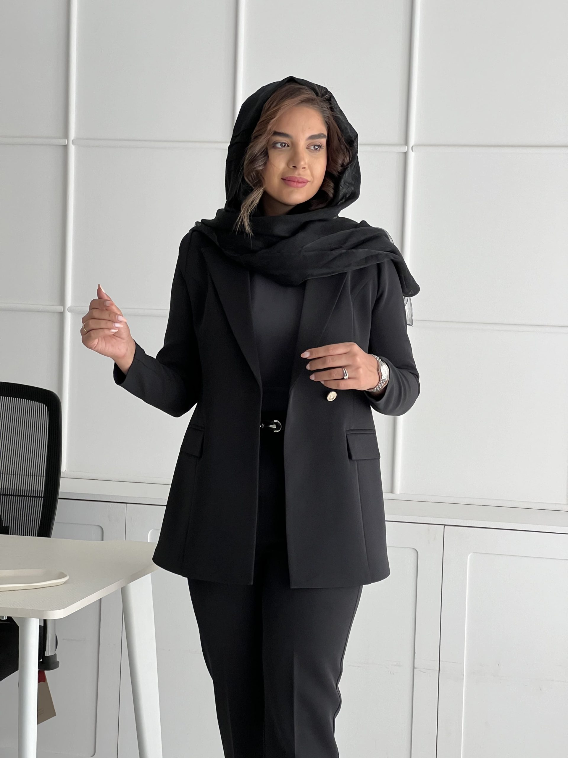 کت تک زنانه lady مشکی| زنیر - Image 4