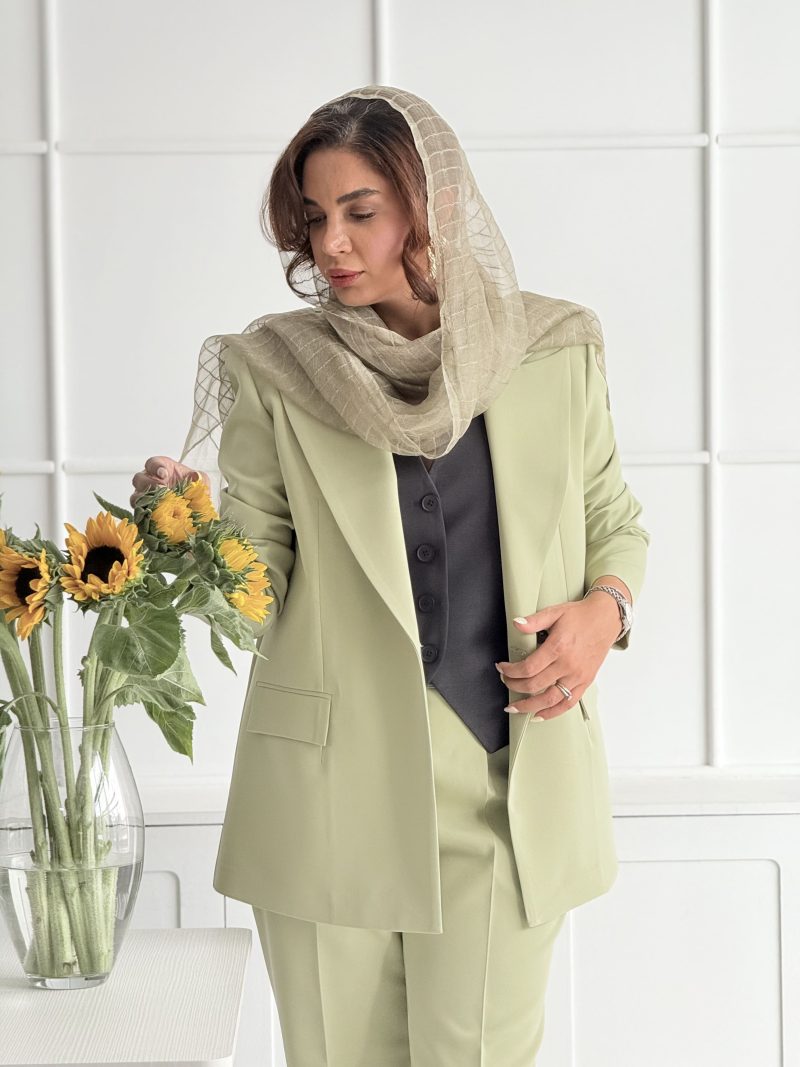 ست کت و شلوار زنانه شیک chic - Image 29
