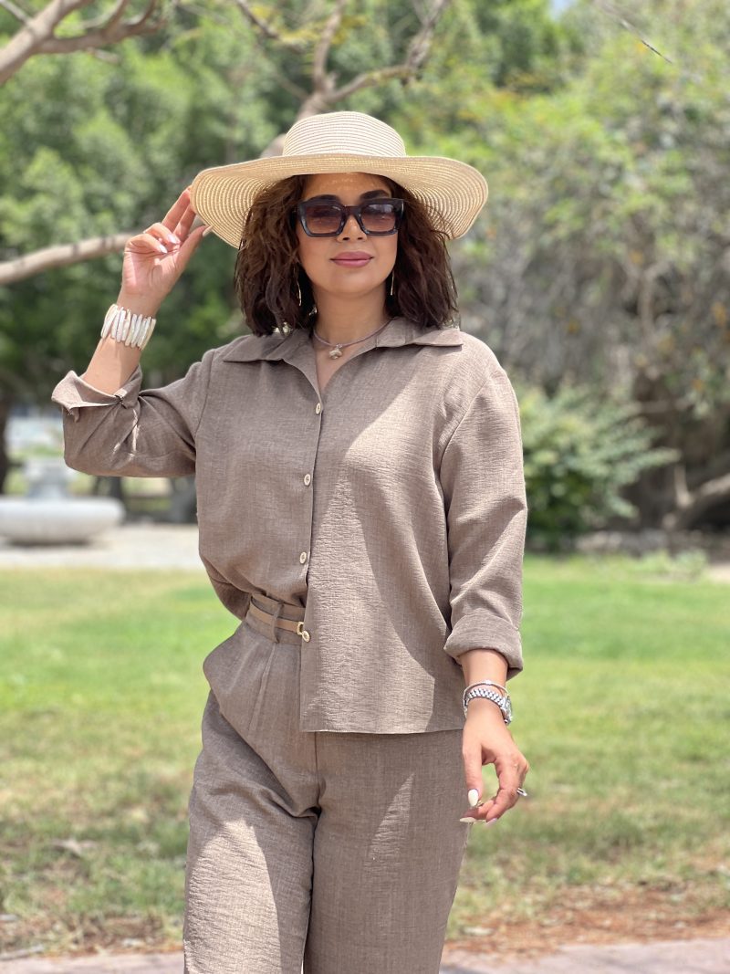 ست شومیز شلوار زنانه breezy - Image 17