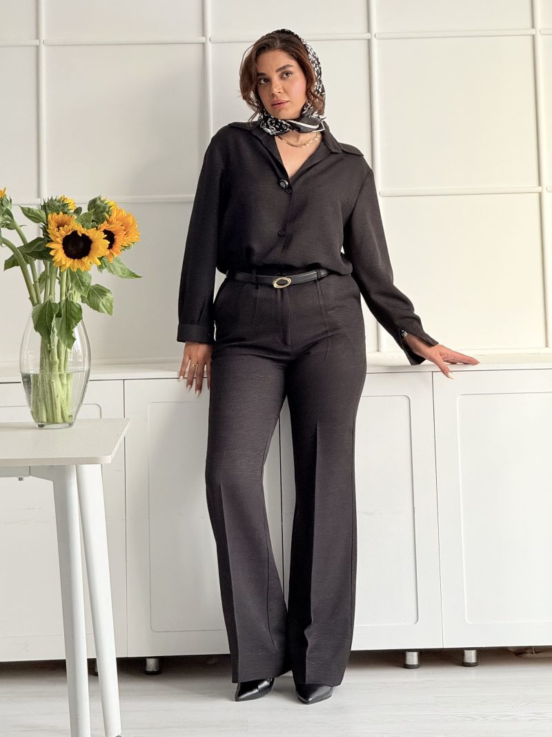 ست شومیز شلوار زنانه breezy - Image 13