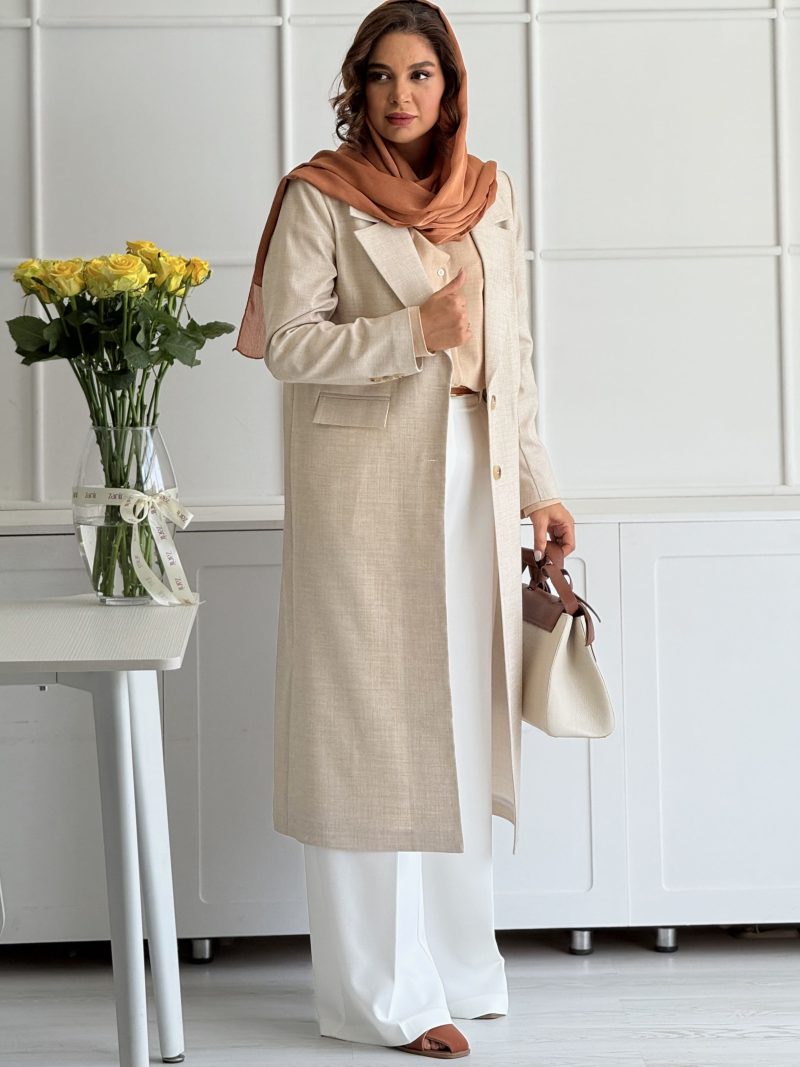 اورکت زنانه over coat - Image 4