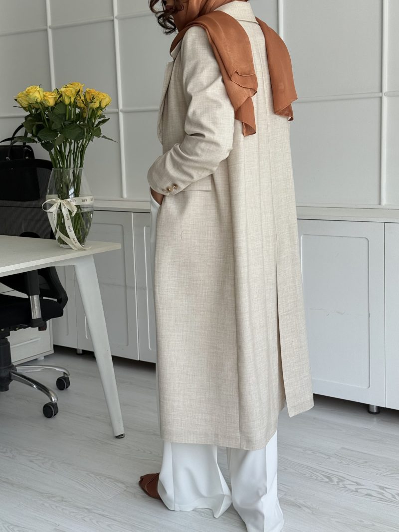 اورکت زنانه over coat - Image 6