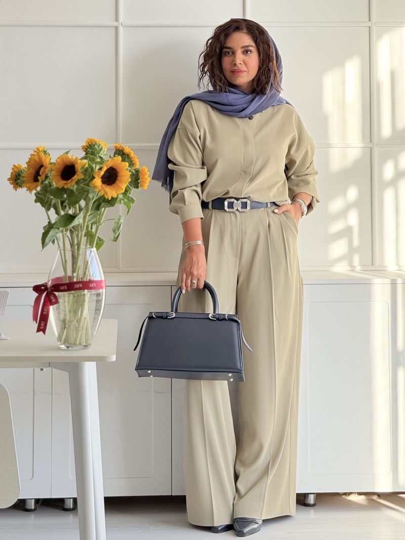 ست شومیز شلوار زنانه grace - Image 9