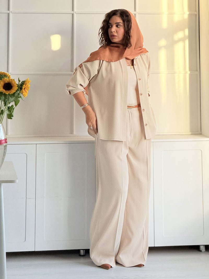 ست شومیز شلوار زنانه grace - Image 5