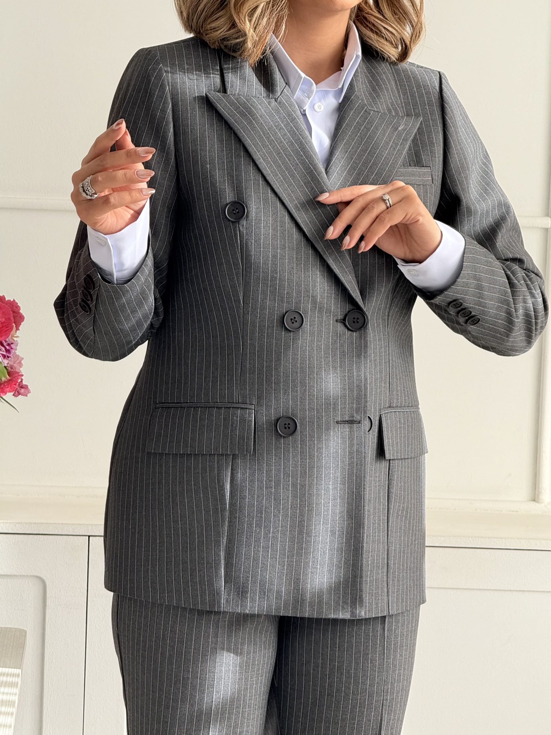 ست کت و شلوار زنانه elegant ( ارسال فوری ) - Image 23