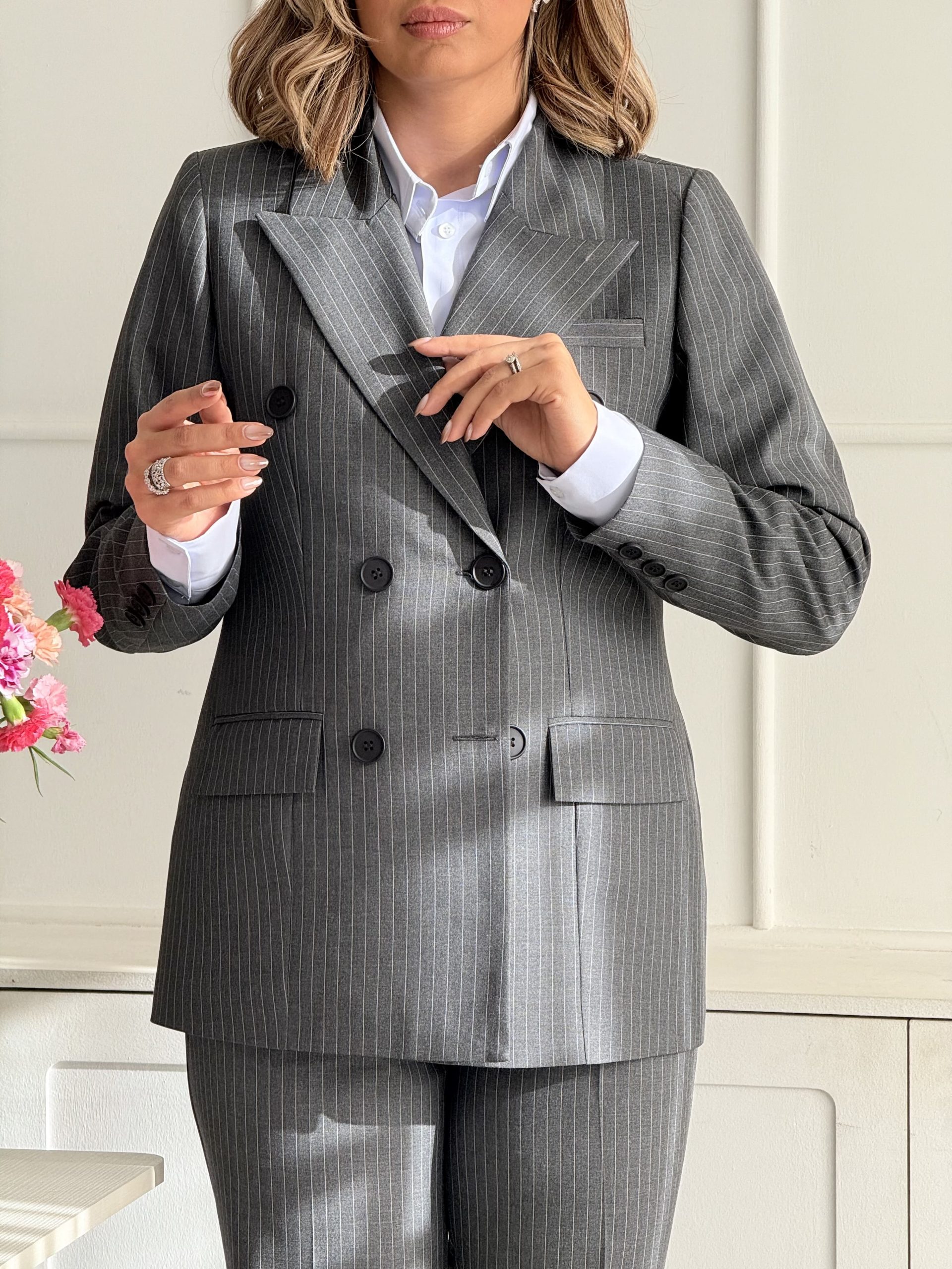 ست کت و شلوار زنانه elegant ( ارسال فوری ) - Image 7