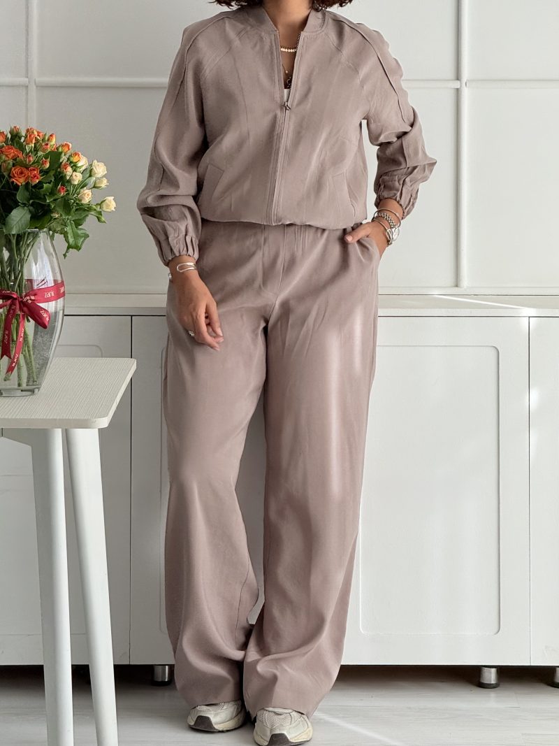 ست بامبر جکت و شلوار زنانه comfort - Image 19