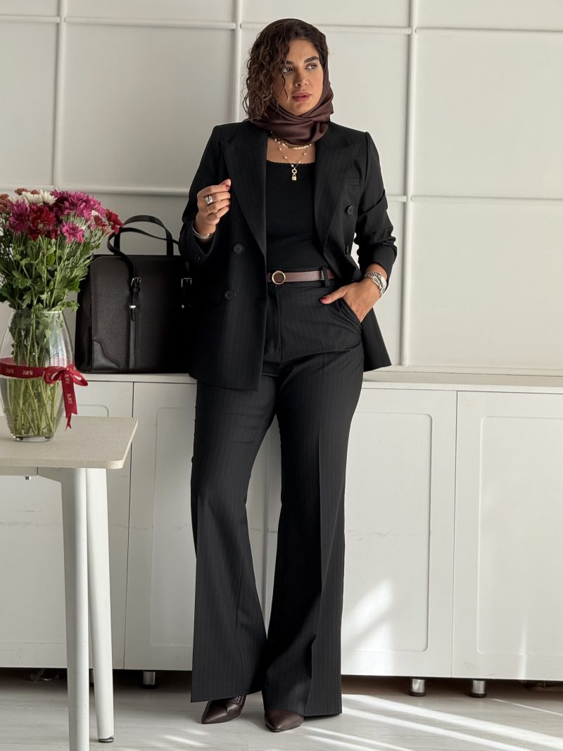 ست کت و شلوار زنانه elegant - Image 25