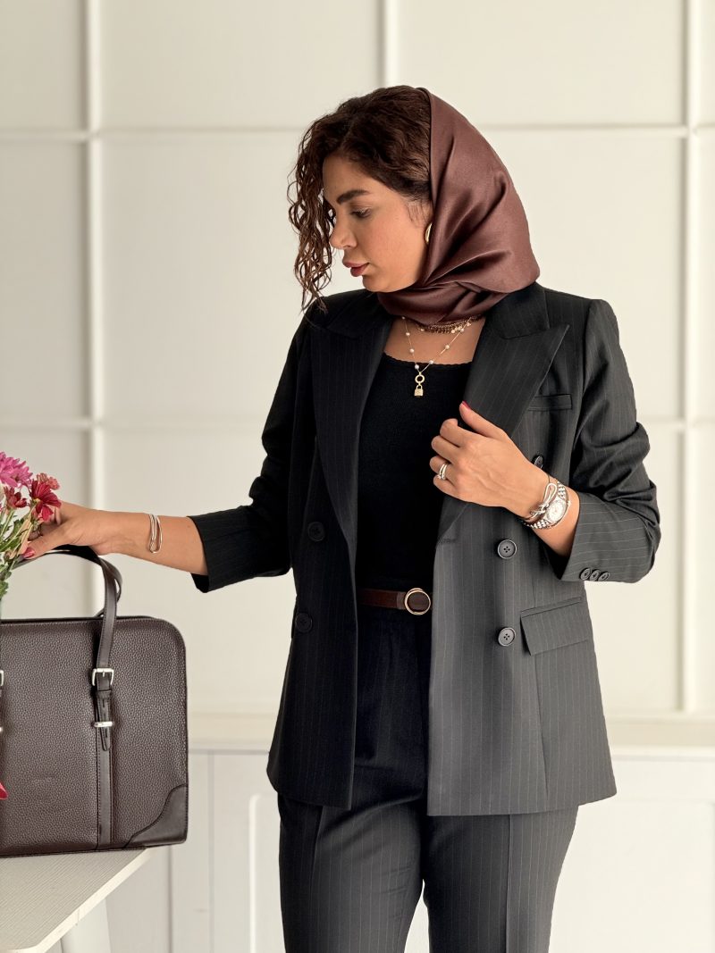 ست کت و شلوار زنانه elegant - Image 28