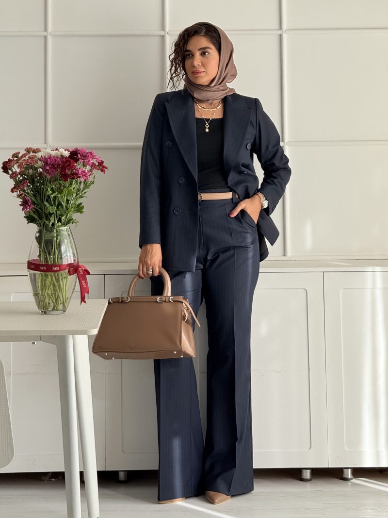ست کت و شلوار زنانه elegant - Image 26