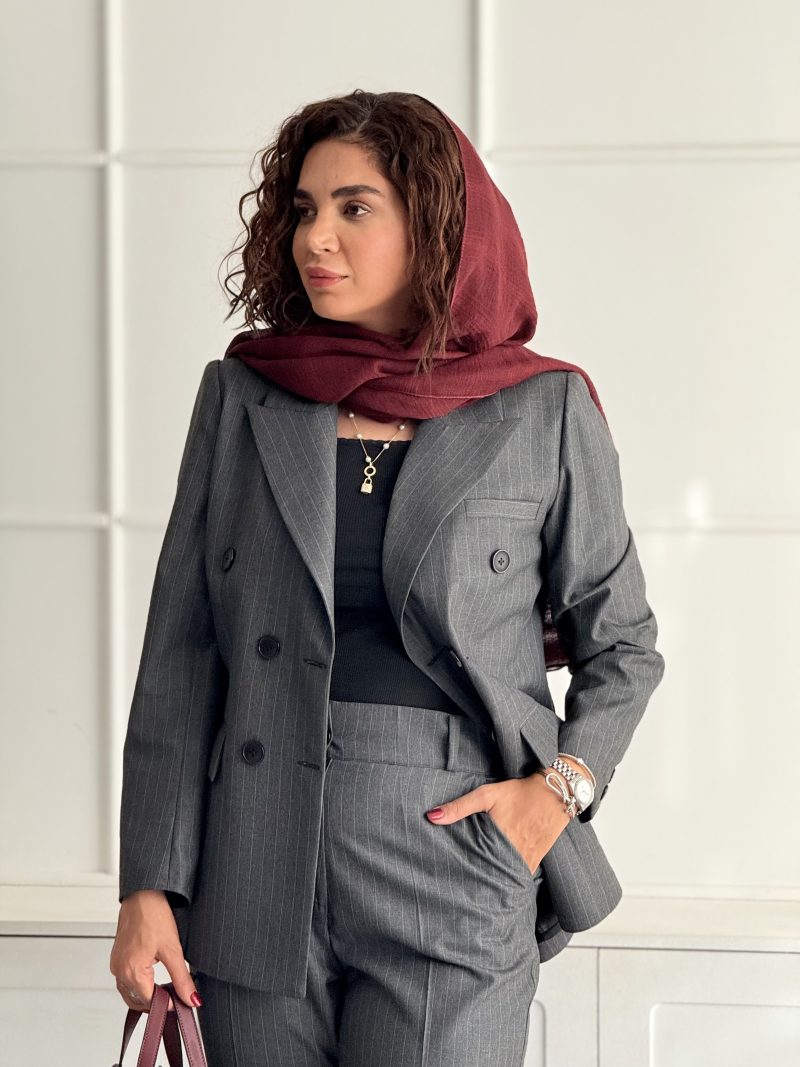 ست کت و شلوار زنانه elegant - Image 13