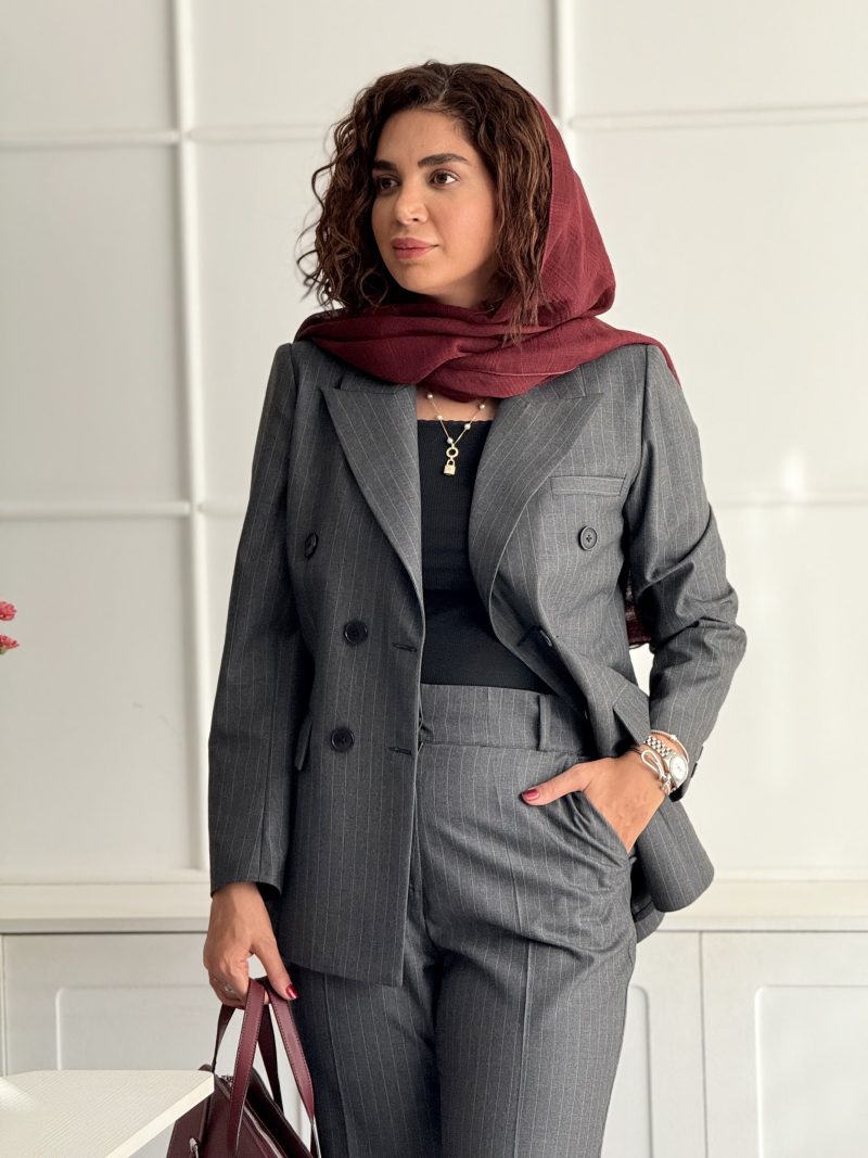 ست کت و شلوار زنانه elegant - Image 10