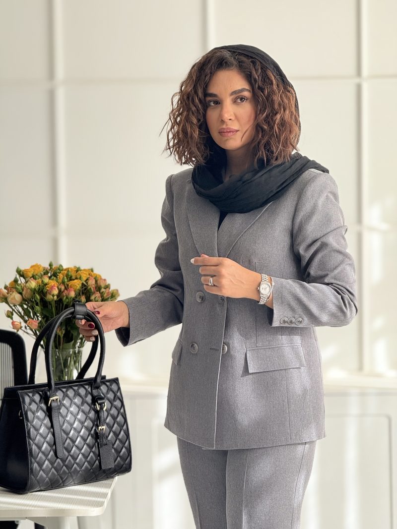 ست کت و شلوار زنانه boss suit - Image 11