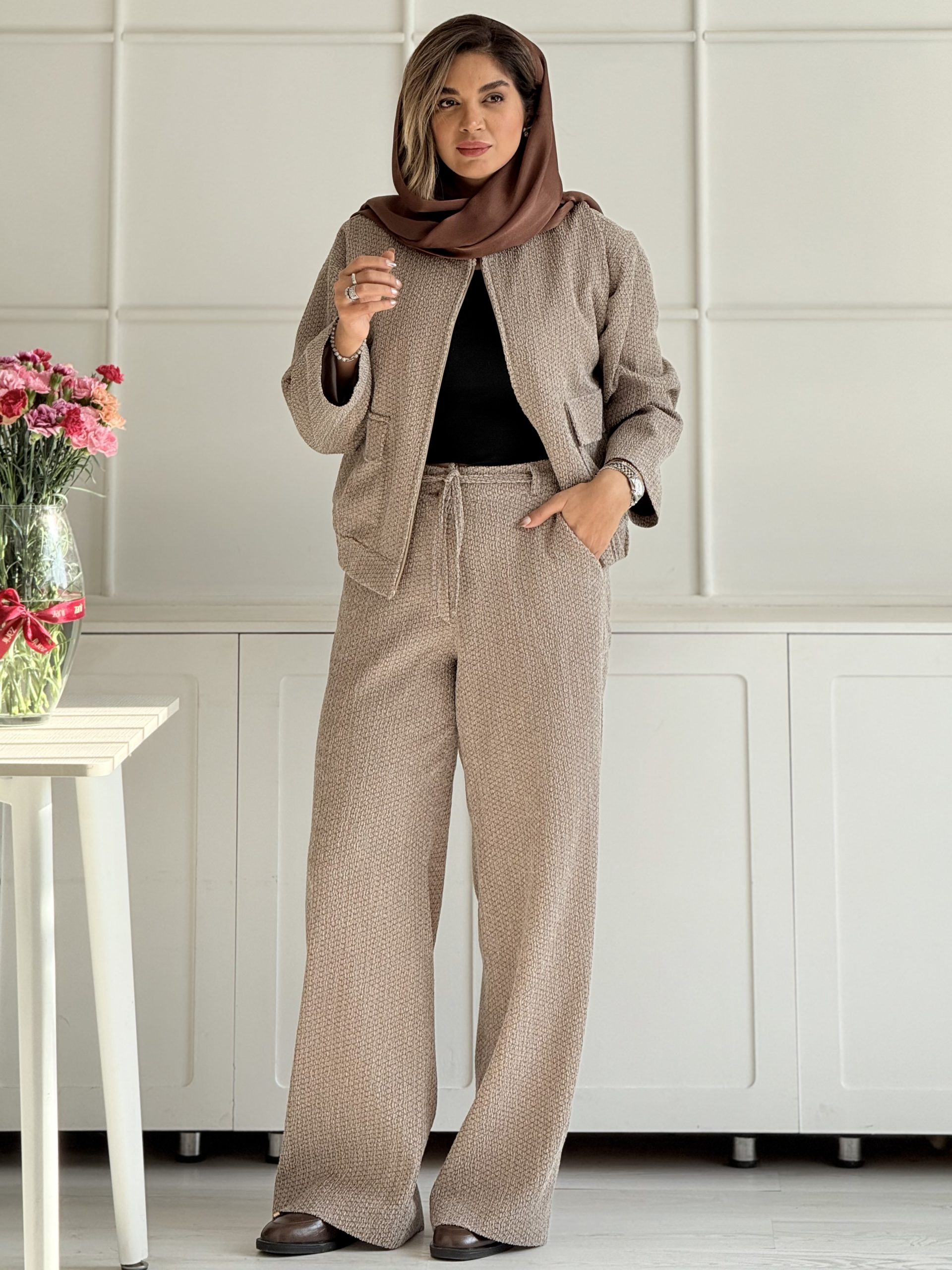 ست بامبرجکت و شلوار زنانه kandu ( ارسال فوری ) - Image 15