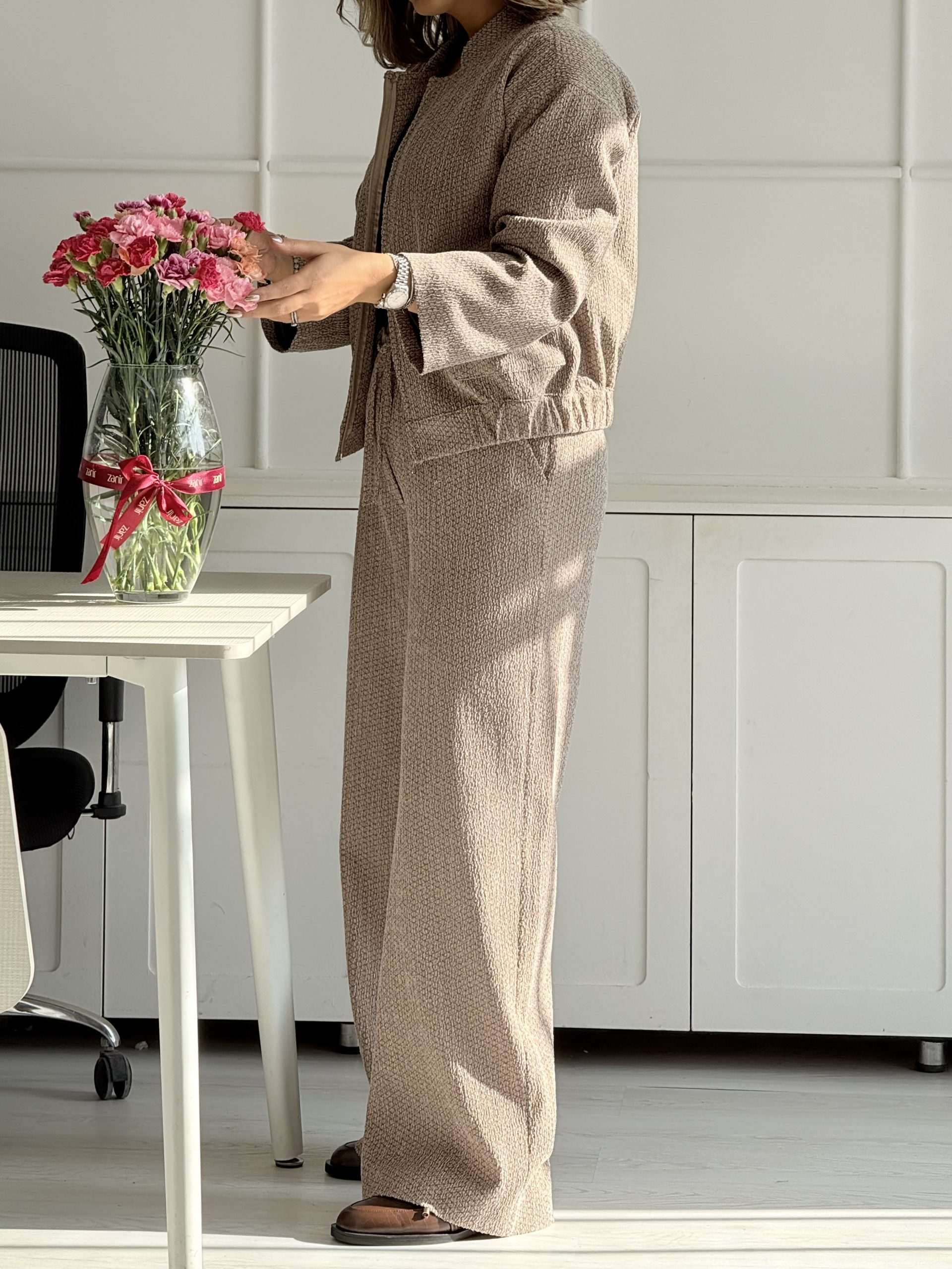 ست بامبرجکت و شلوار زنانه kandu ( ارسال فوری ) - Image 11