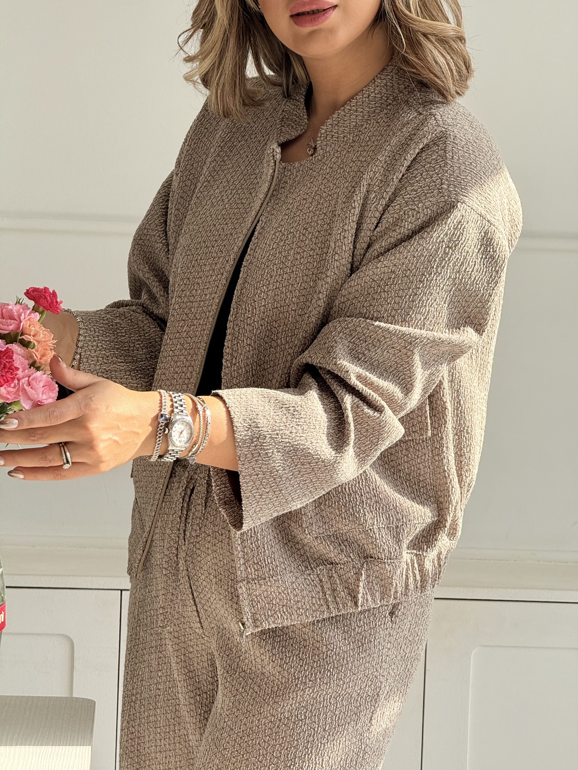 ست بامبرجکت و شلوار زنانه kandu ( ارسال فوری ) - Image 18