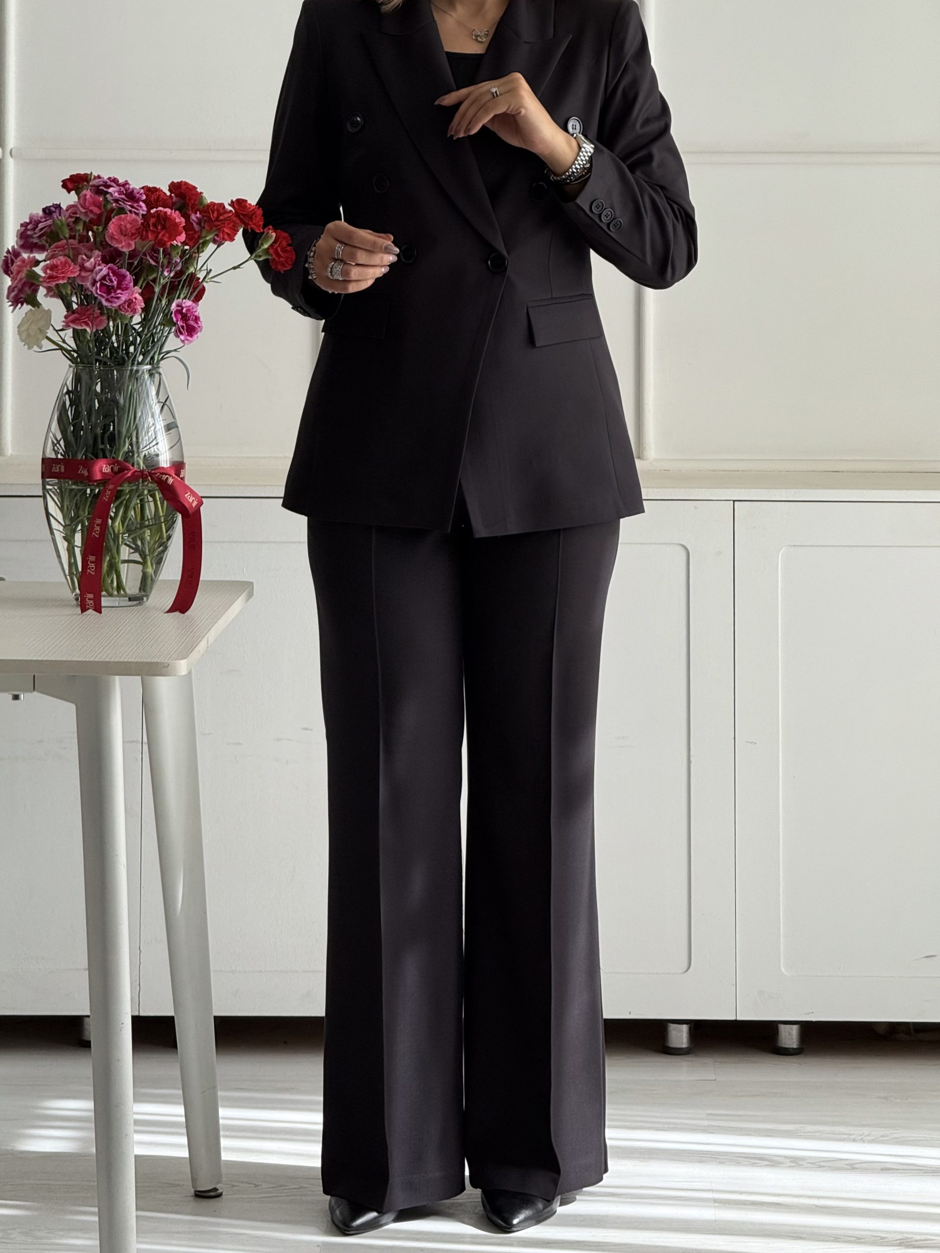 ست کت و شلوار زنانه Permium - Image 6