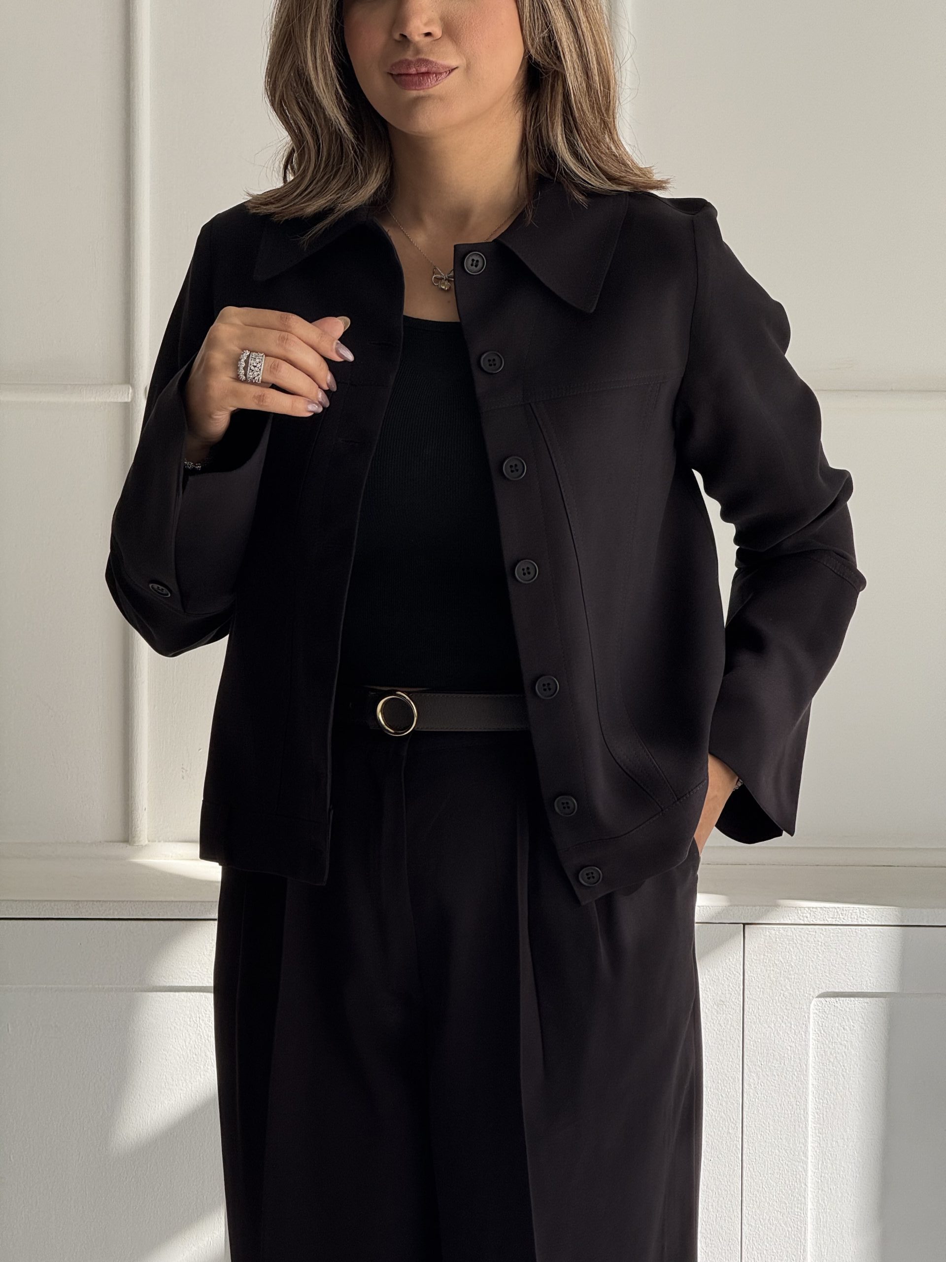 ست کراپ کت و شلوار زنانه Light - Image 15