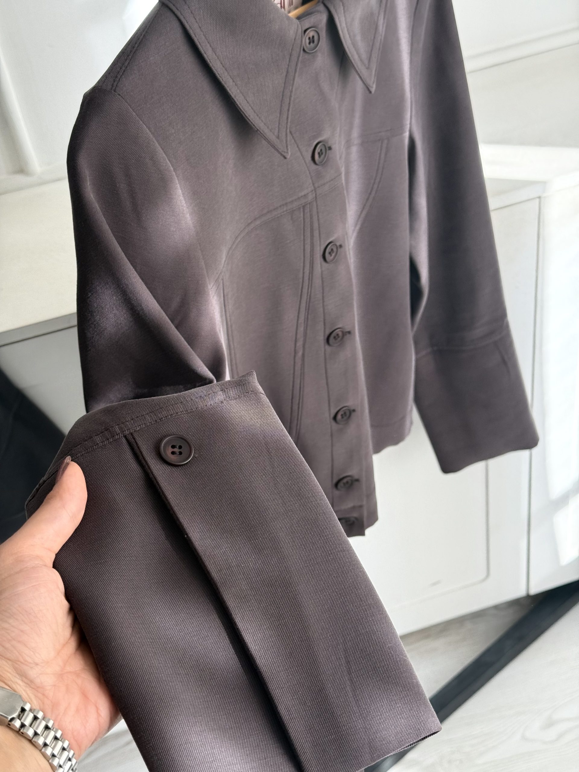 ست کراپ کت و شلوار زنانه Light - Image 19