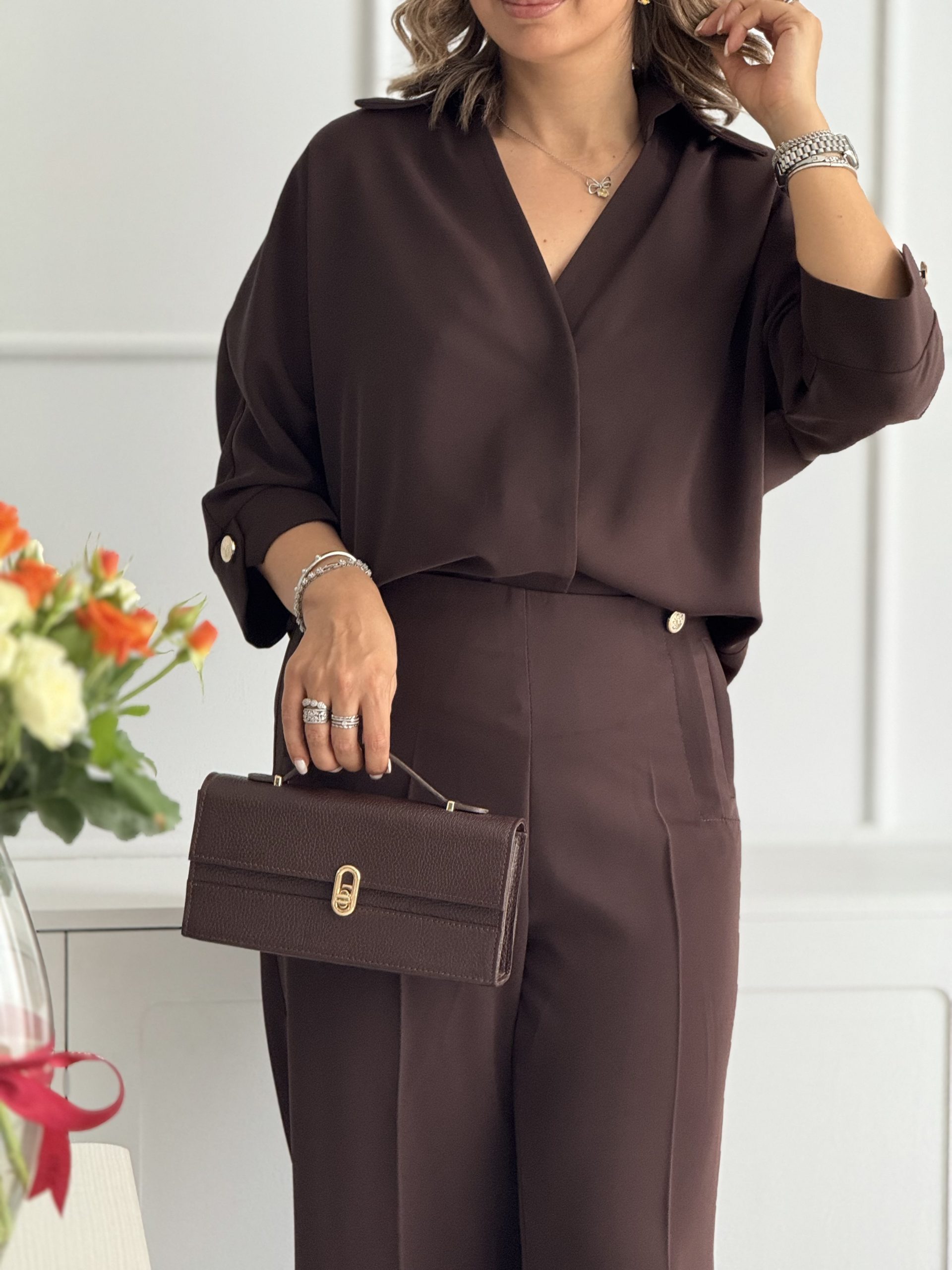 شومیز شلوار مجلسی زنانه party | زنیر - Image 12