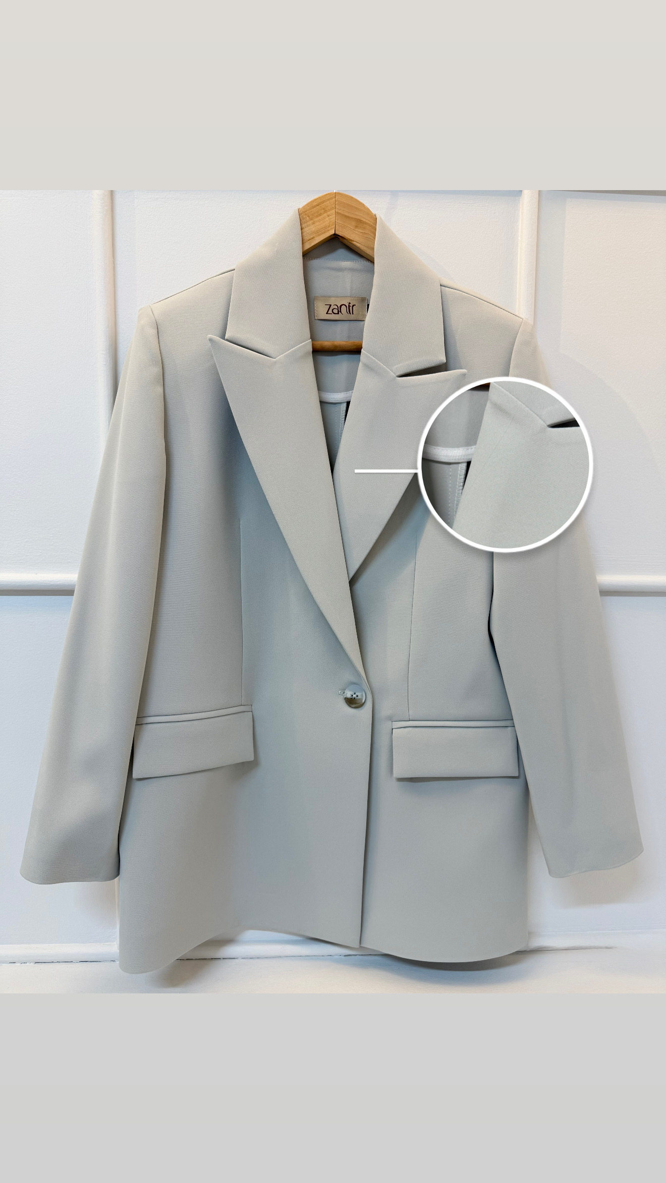 کت زنانه chic آبی | Outlet collection - Image 5