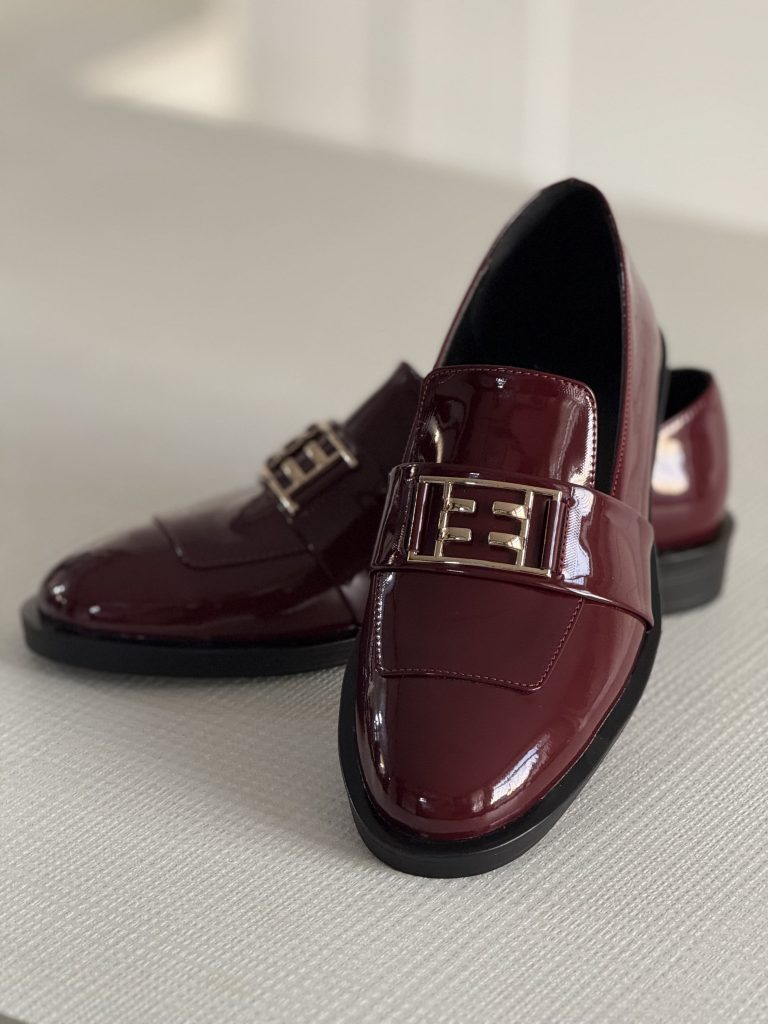 لوفر زنانه classic shoes زرشکی | Outlet collection - Image 2