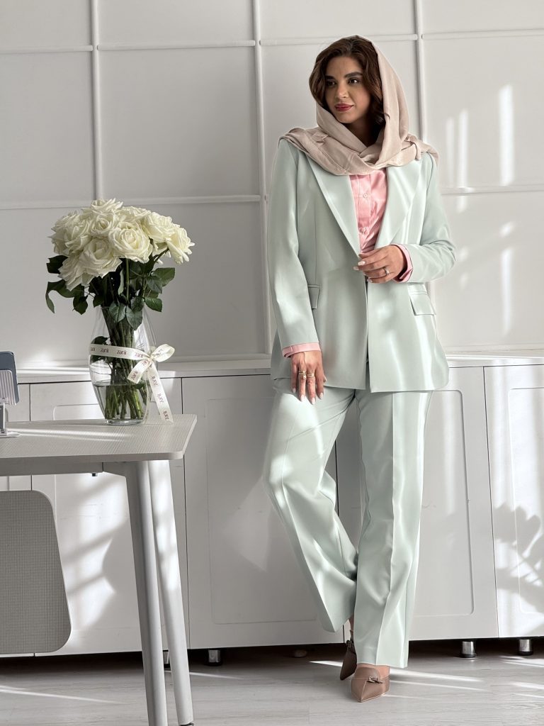 کت زنانه chic آبی | Outlet collection