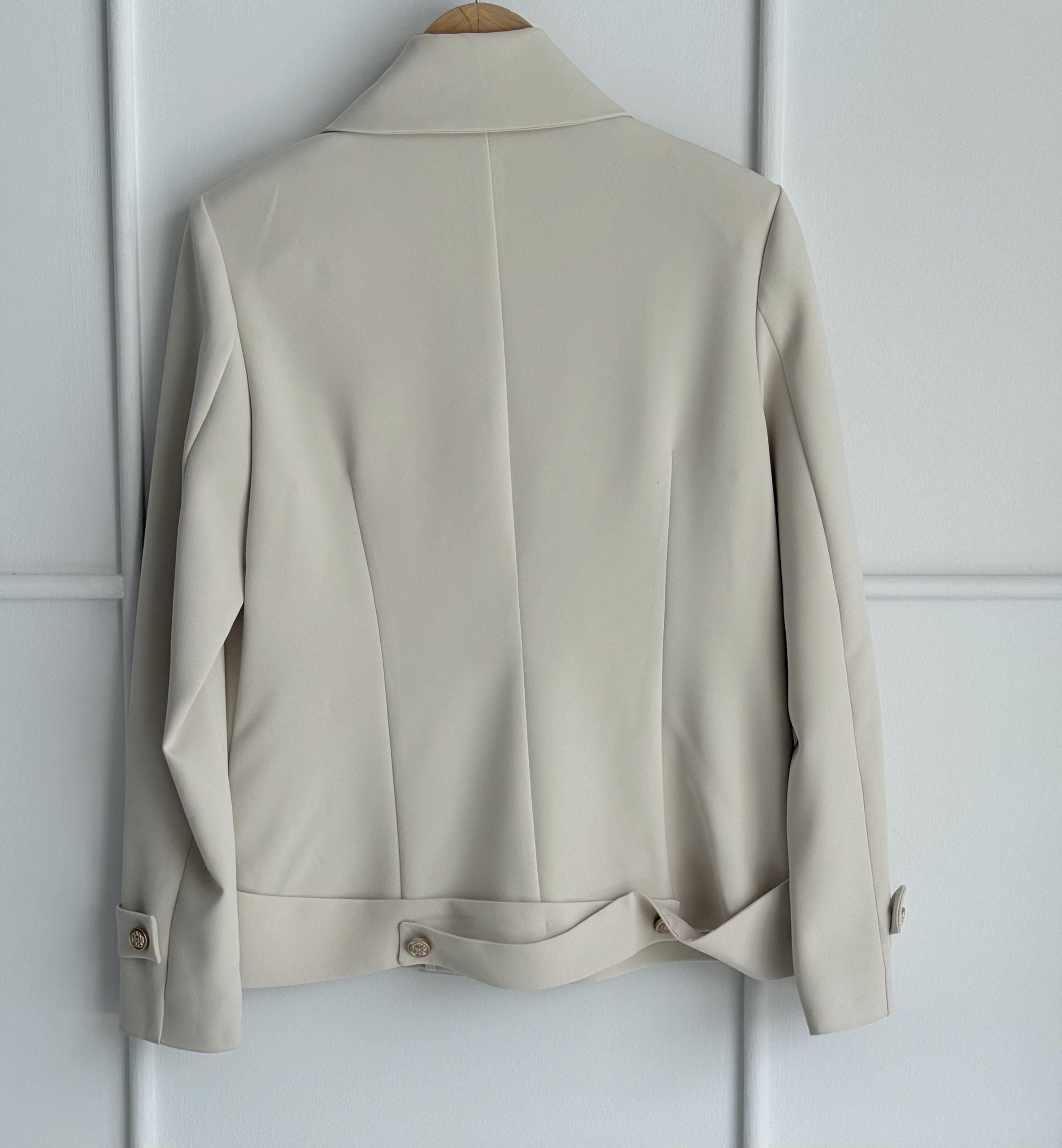 کت و شلوار ست زنانه Elite استخونی | Outlet collection - Image 7