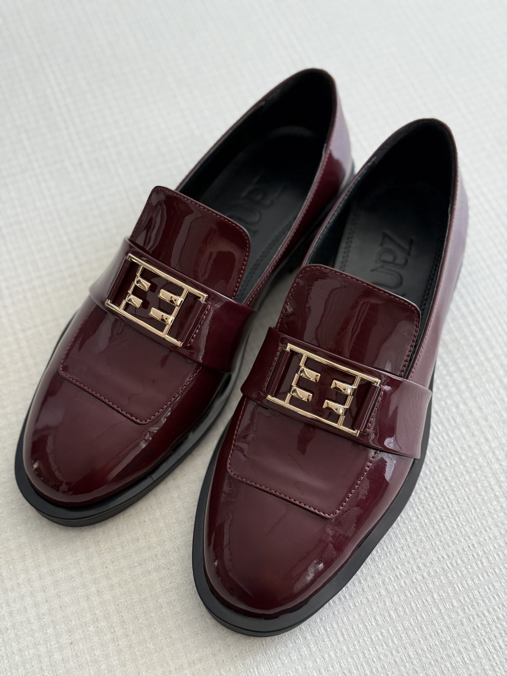 لوفر زنانه classic shoes زرشکی | Outlet collection - Image 3