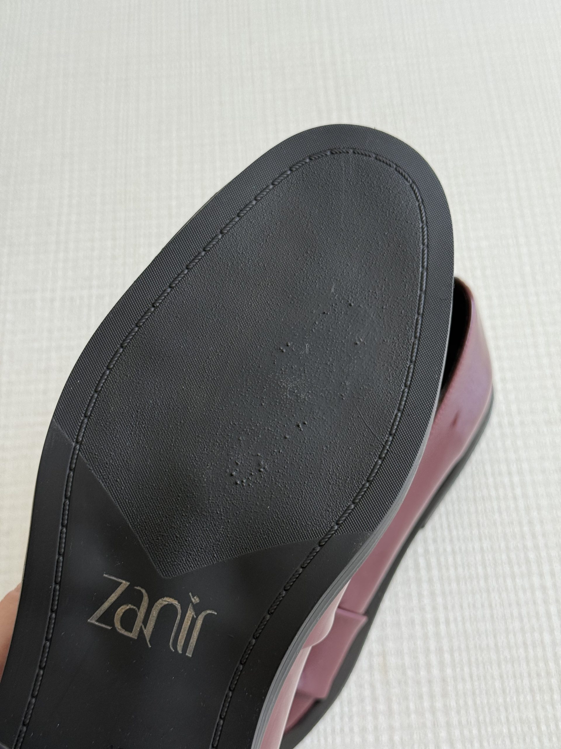 لوفر زنانه classic shoes زرشکی | Outlet collection - Image 5