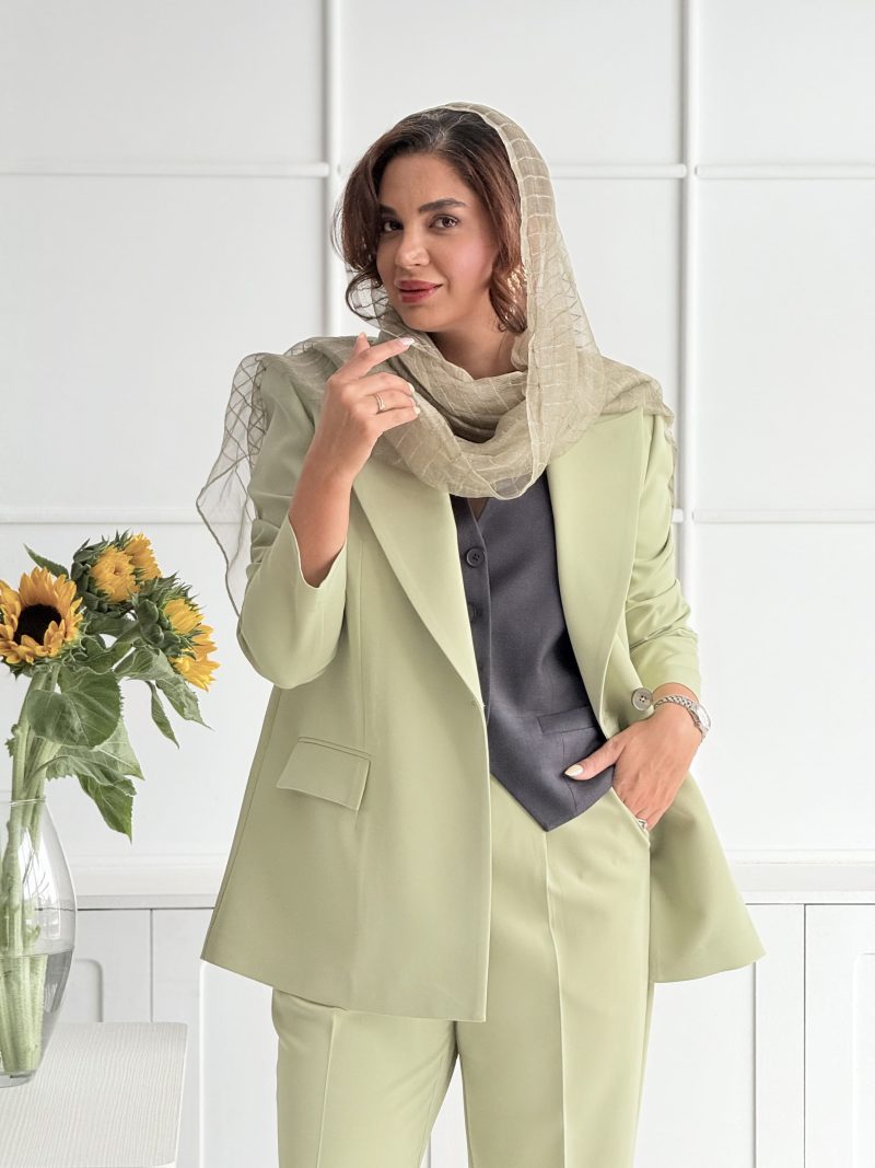 کت تک زنانه chic پسته ای کد 041 | Outlet collection