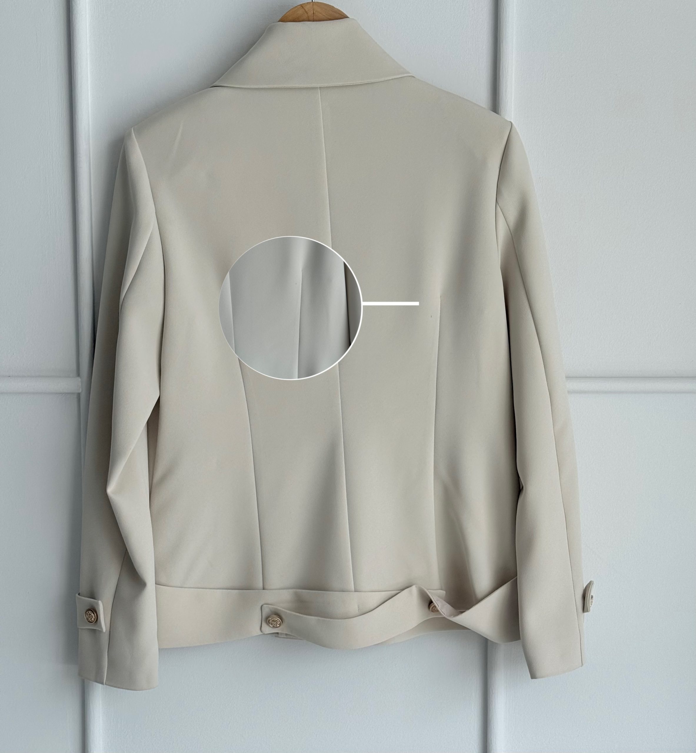 کت و شلوار ست زنانه Elite استخونی | Outlet collection - Image 5