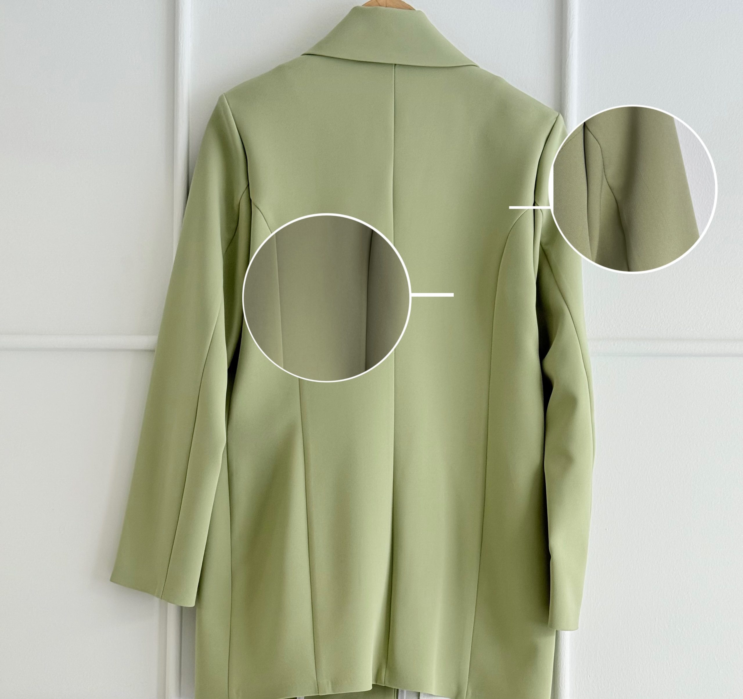 کت تک زنانه chic پسته ای کد 041 | Outlet collection - Image 6