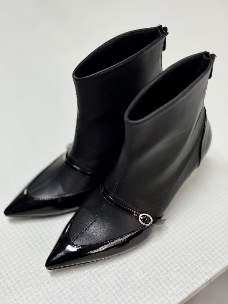 نیم بوت زنانه black orbit مشکی | Outlet collection
