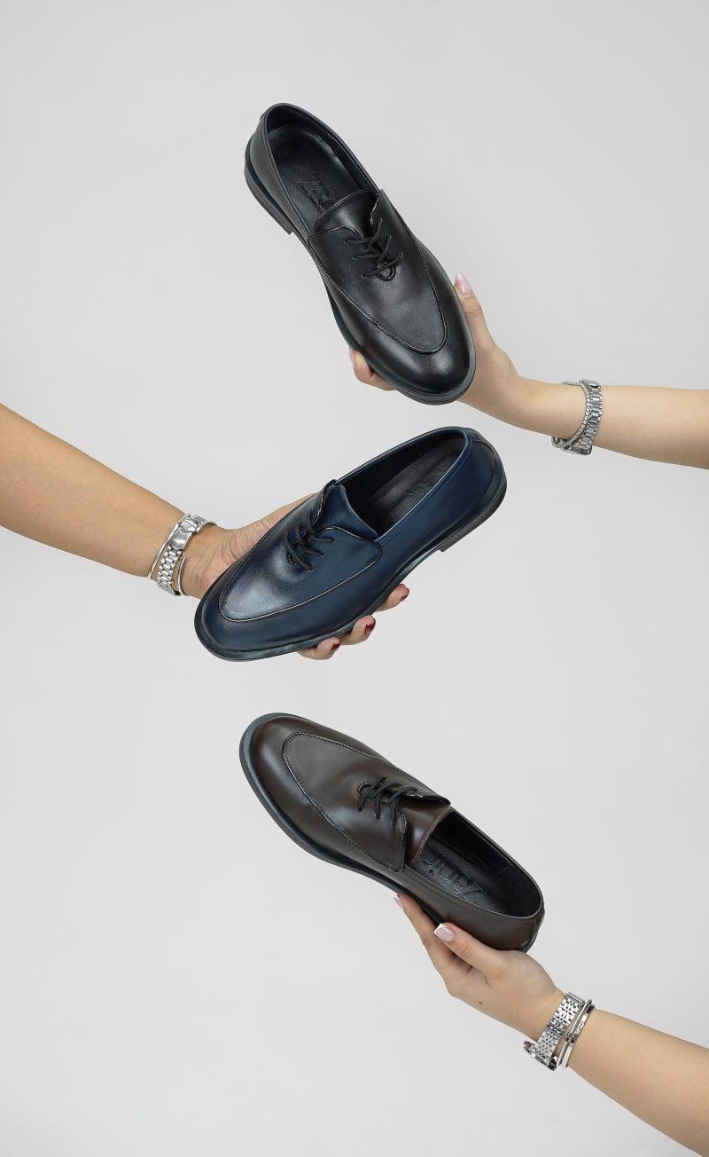کفش زنانه oxford قهوه ای | Outlet collection - Image 2