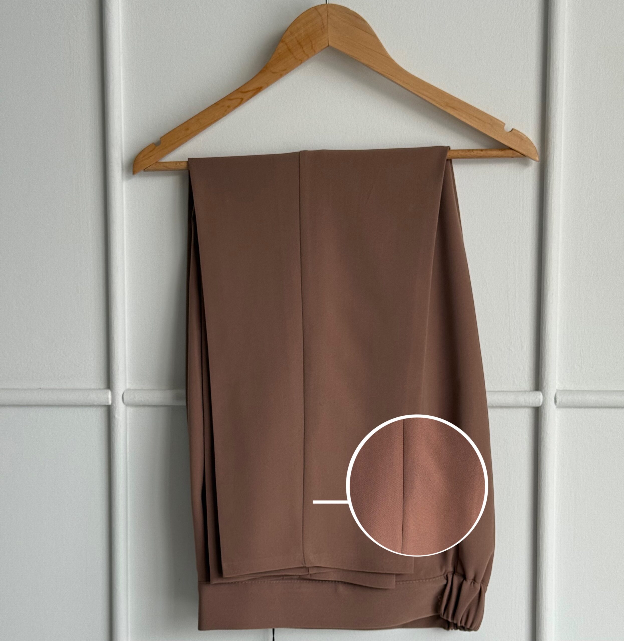 شلوار تک زنانه classic plus شکلاتی | Outlet collection - Image 4