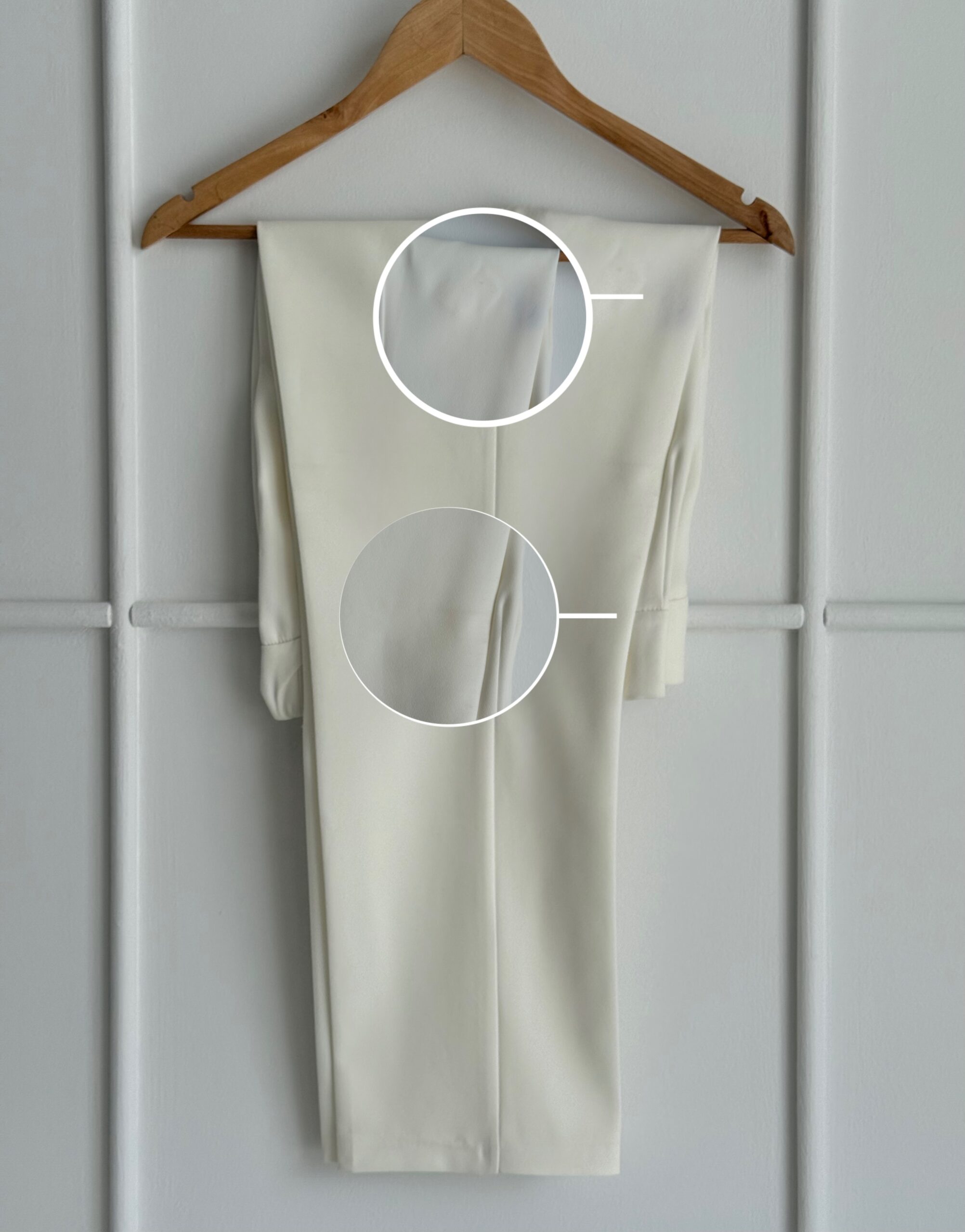 شلوار زنانه classic plus سفید | Outlet collection - تصویر 6